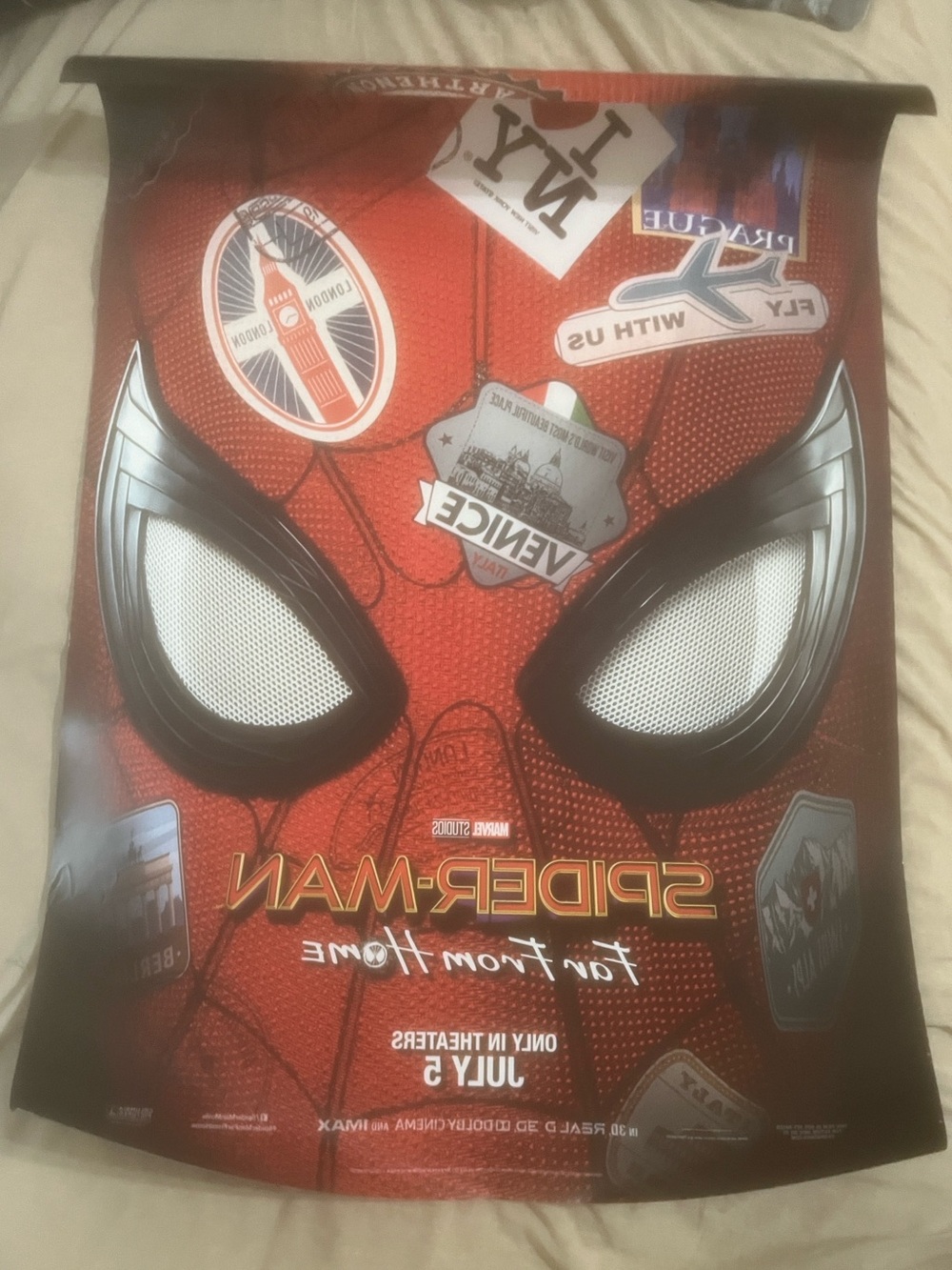 Spider-Man: Far From Home 27x40 (2019) Original Movie Poster Great Double Sided - Picture 4 of 14